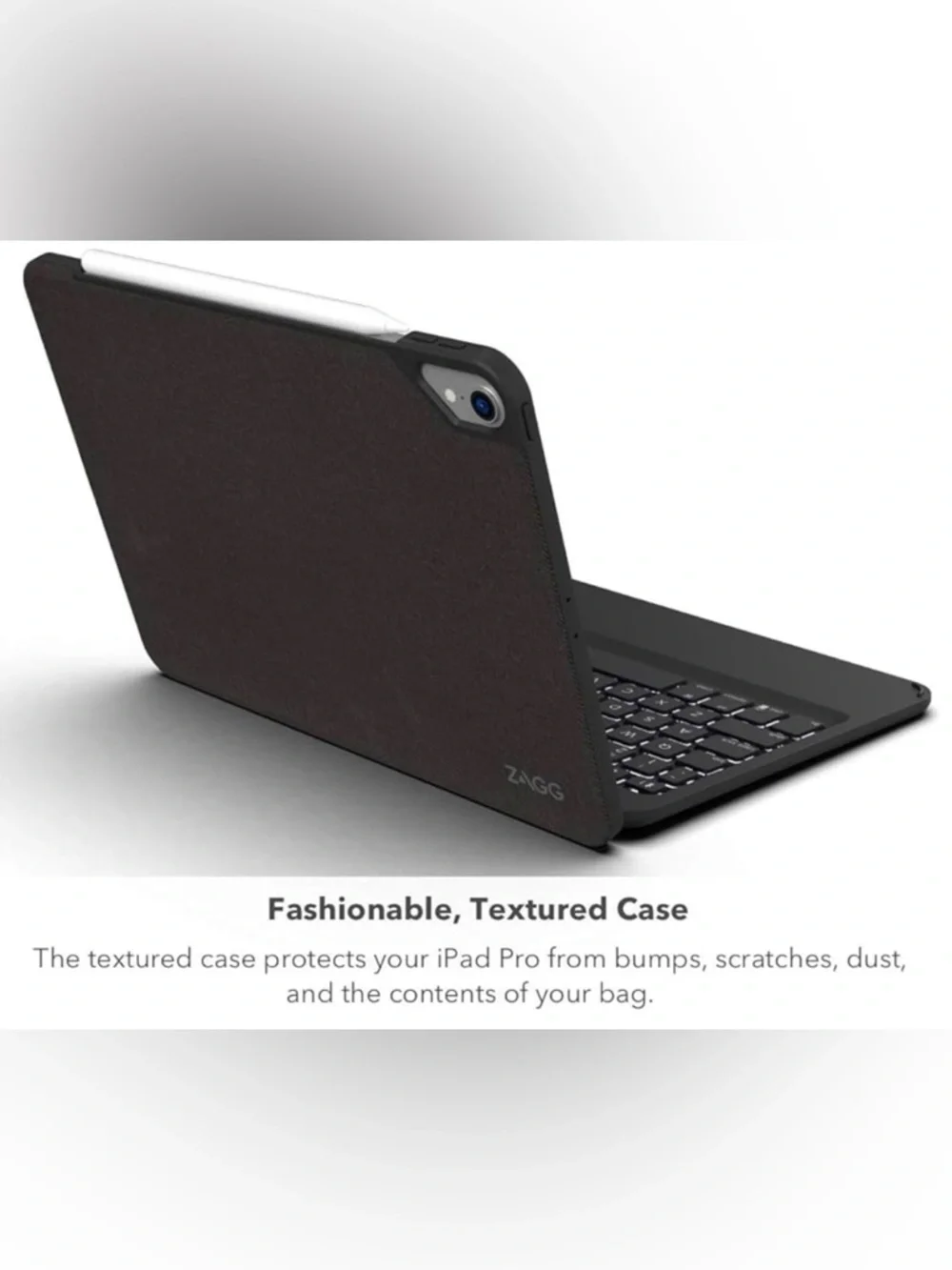 ZAGG Folio Keyboard - Backlit Tablet Keyboard and Case - for iPad Pro 11
